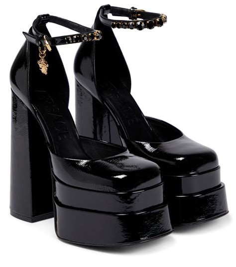 medusa pumps versace|versace medusa aevitas platform pumps.